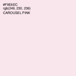 #F9E6EC - Carousel Pink Color Image
